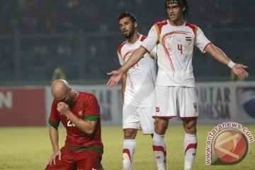 Suriah pimpin 1-0 atas Indonesia di babak pertama