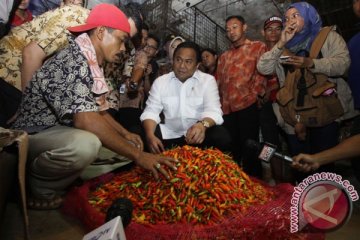 Mendag adakan sidak di Pasar Induk Kramat Jati Jakarta