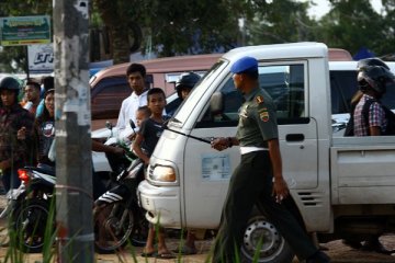 Suara letupan terdengar dari Mako Brimob Batam