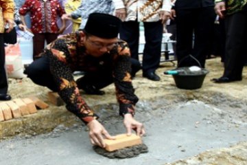 Pembangunan MAN Insan Cendikia Batam/Joko Sulistyo