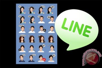 LINE hadirkan stiker para pemain AADC