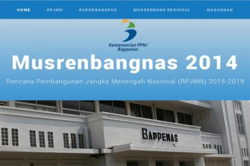 Bappenas luncurkan Musrenbang Elektronik