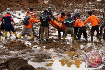 BNPB : 20 jenazah korban longsor Banjarnegara ditemukan