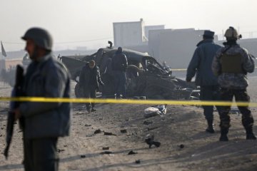 Enam tewas dalam serangan bunuh diri Taliban di bank Afghanistan