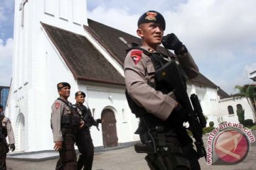 Polisi Sidoarjo sisir gereja amankan Natal