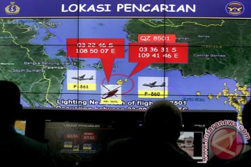 Pencarian AirAsia di Pontianak saat cuaca buruk