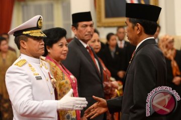 Presiden lantik Kepala Staf Angkatan Laut