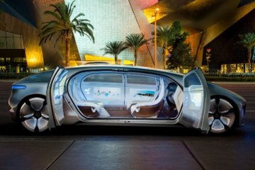 Ruang tamu bergerak ala Mercedes F 015