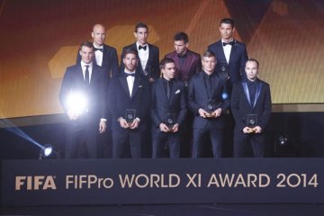FIFA umumkan tim terbaik dunia 2014