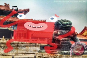 PEMUNCULAN PERDANA Monsters of New York di Beijing -- Pariwisata Beijing mengikuti tren seni global dalam media sosial