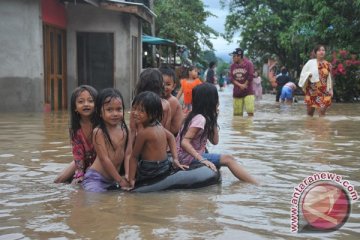 Banjir rendam puluhan rumah di Kutai Timur