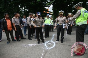 Hasil TKP kecelakaan Arteri Pondok Indah 3-4 hari