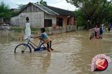 Banjir kiriman Malaysia tenggelamkan sebagian wilayah Nunukan