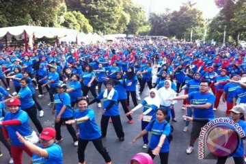 5.000 orang senam bersama peringati Hari Nutrisi Nasional