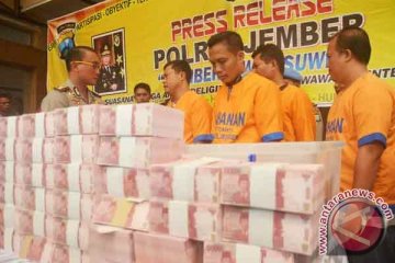 Polisi limpahkan berkas uang palsu Rp12,2 miliar