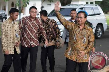 Prabowo bertemu Presiden di Istana Bogor