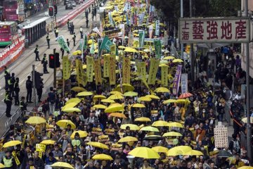 Kelompok pro-demokrasi Hong Kong siap kembali berdemonstrasi