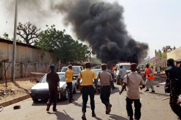 Pembom bunuh diri di Nigeria tewaskan 14 orang