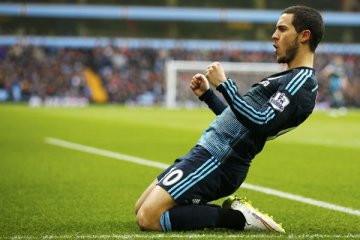 Chelsea gulung Brighton 4-0, Hazard sumbang dua gol