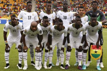 Ghana bermain imbang 1-1 dengan Mesir