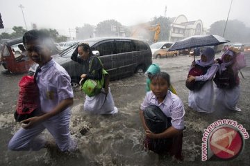 BMKG prakirakan Jakarta diguyur hujan ringan-sedang