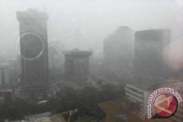 Jakarta diguyur hujan siang ini