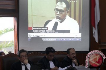 Penetapan BG sebagai tersangka dinilai sah