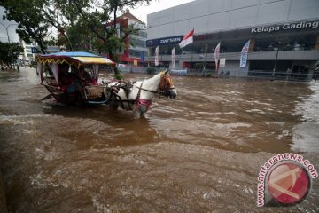 Kerugian banjir Jakarta capai Rp1 triliun lebih
