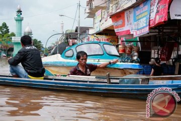 Ribuan rumah di Barito Utara terendam banjir