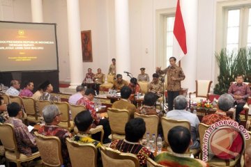 Jokowi beri pengarahan bupati seluruh Jawa dan Maluku