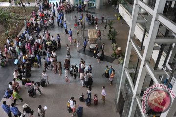 Puluhan penerbangan di Bandara Ngurah Rai dibatalkan