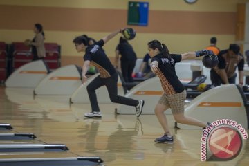 Pertandingan boling Asian Games di Palembang