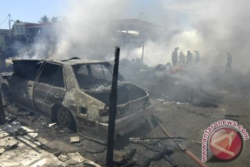 Tujuh toko di Padang terbakar