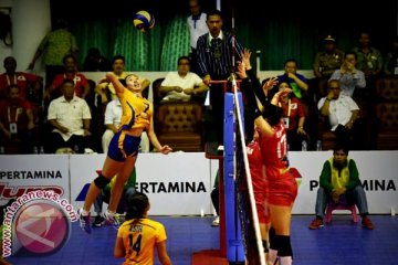 Putri Pertamina juarai putaran pertama Proliga 2016