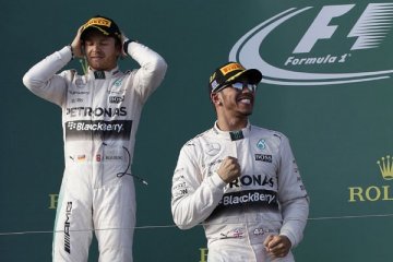 Dua Mercedes kuasai F1 GP Tiongkok