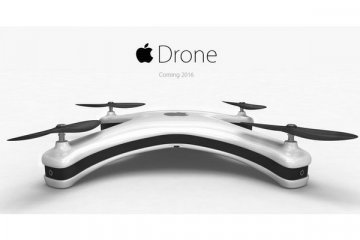 Desainer buat konsep khayalan Apple Drone 