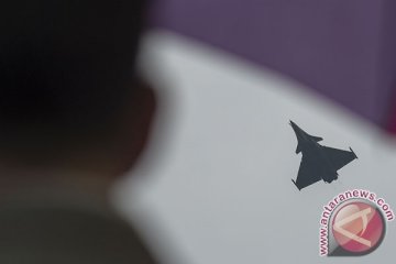 Rafale unjuk kebolehan di Jakarta 