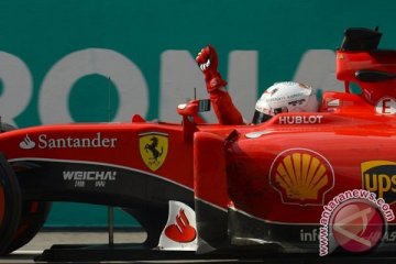 Vettel cermati Mercedes di GP "kabut asap" Singapura