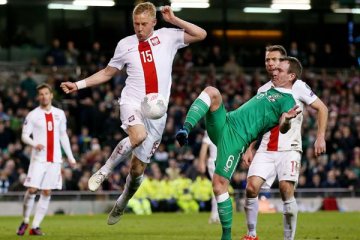 Irlandia dan Polandia berbagi satu poin