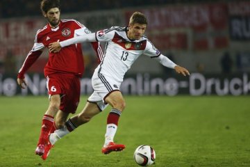 Jerman sementara unggul 2-0 atas Georgia