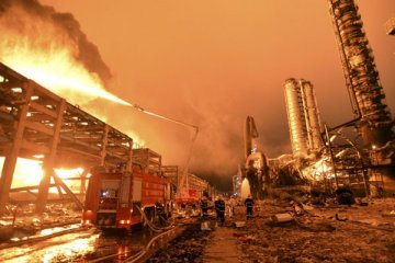 47 orang tewas dalam ledakan di pabrik kimia China