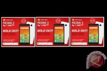 Kurang dari 50 menit Redmi 2 terjual habis