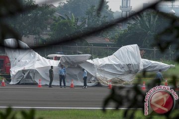 KSAU: pesawat terbakar sedang latihan rutin