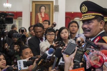 Kapolri belum tahu jalur darat Presiden ke Bandung