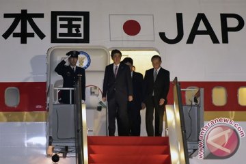Perdana Menteri Jepang Abe tiba di JCC