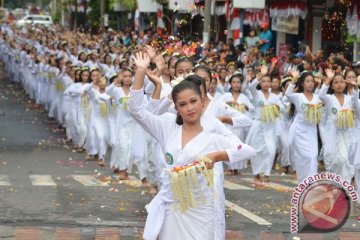 Undiksha mencatat rekor Muri tari pendet disabilitas