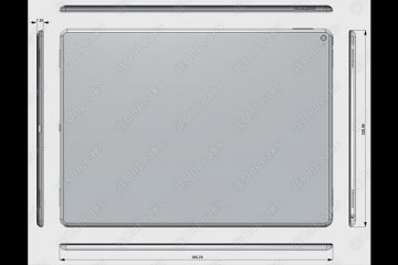 Rincian ukuran iPad Pro terungkap