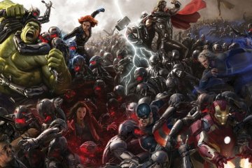 "Avengers: Age of Ultron" raup 187 juta dolar AS