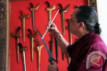 200an senjata tradisional dipamerkan di Borobudur