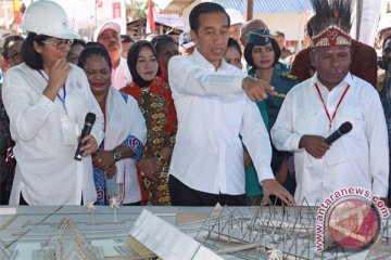 Presiden Jokowi ingin pembangunan Papua dipercepat